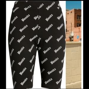 Allover Print Bike ShortsVIVA LA BONITA